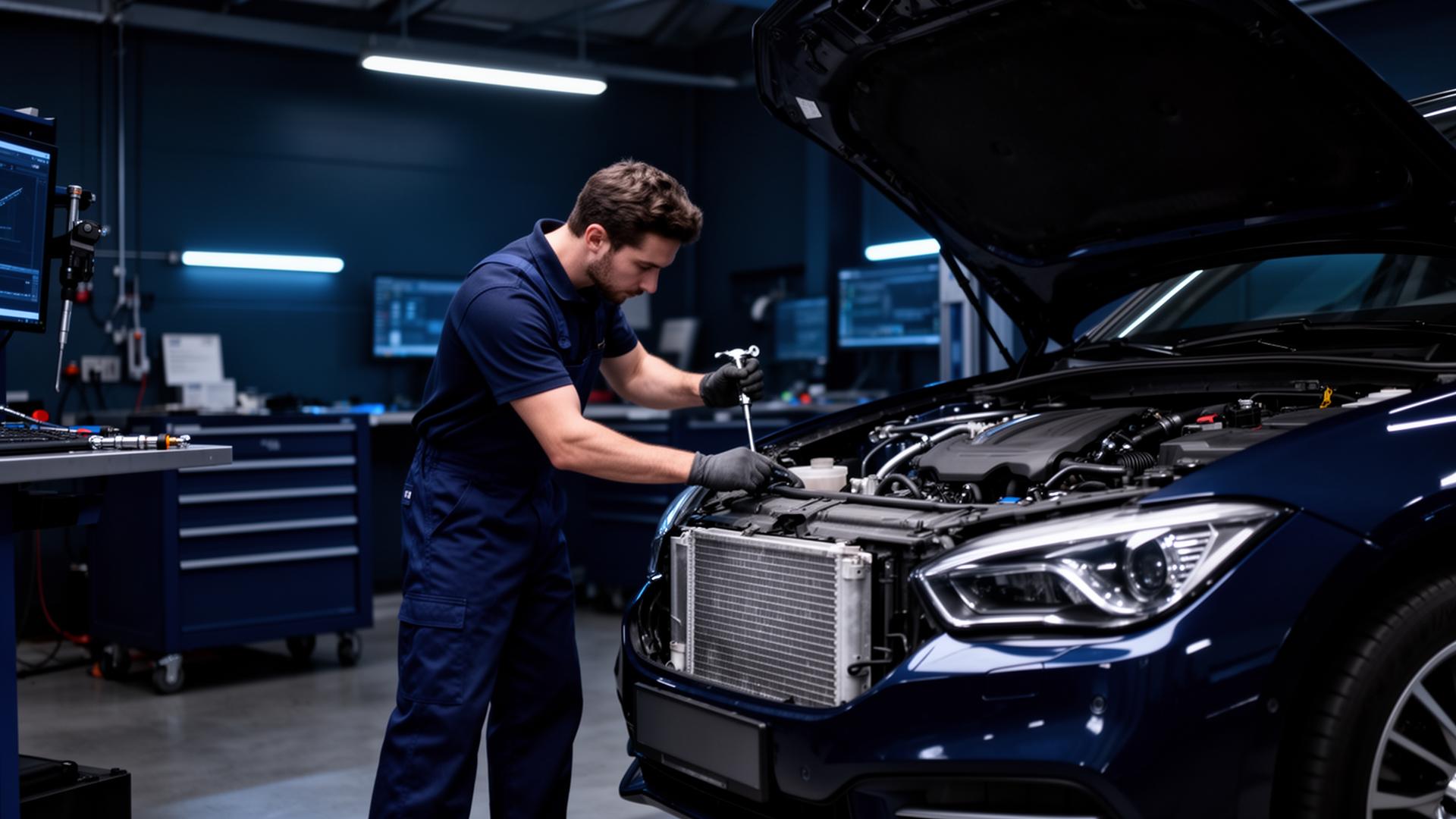 Oficina automotiva moderna Densul Treinamentos